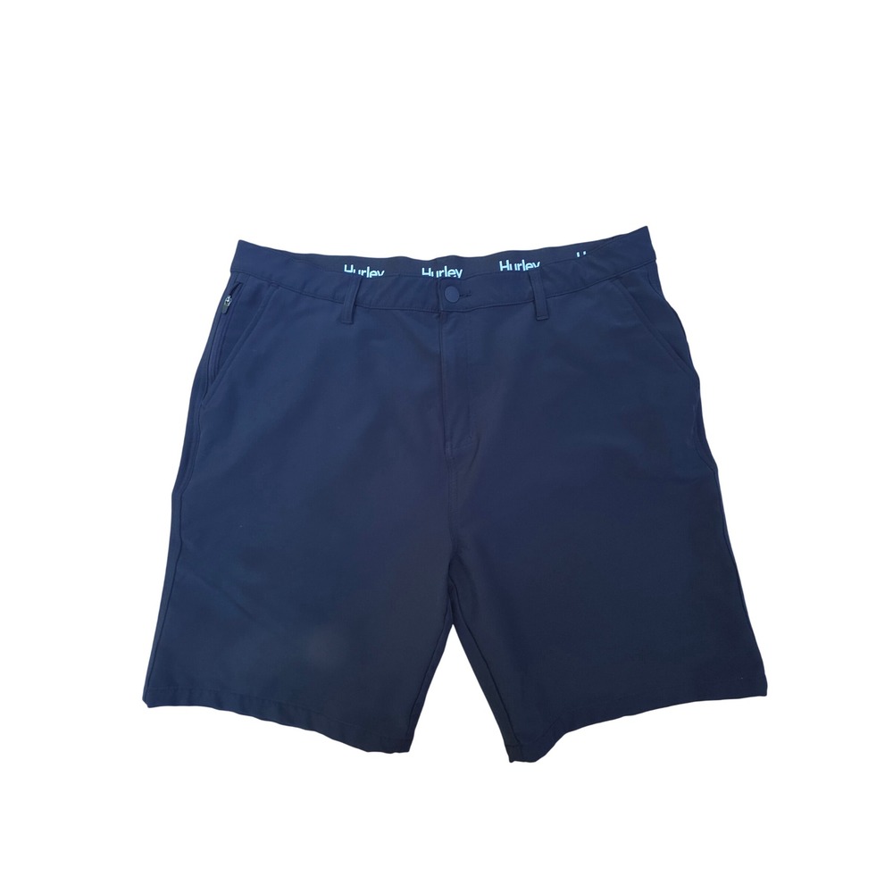 Hurley Mens Black Hybrid Walk Shorts Stretch Quick Dry Size 40 HMS25-17550